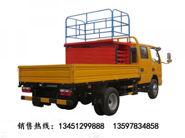 東風(fēng)8-10米高空作業(yè)平臺(tái)車(國五)